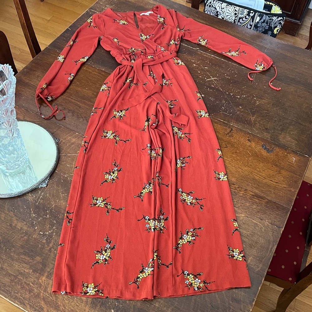 Burnt Orange mi ami Jumpsuit